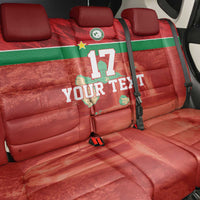 Custom Guadelope Football Back Car Seat Cover Basse Terre Red Style