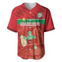 Custom Guadelope Football Baseball Jersey Basse Terre Red Style