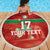 Custom Guadelope Football Beach Blanket Basse Terre Red Style