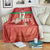 Custom Guadelope Football Blanket Basse Terre Red Style