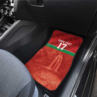 Custom Guadelope Football Car Mats Basse Terre Red Style