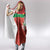 Custom Guadelope Football Hooded Blanket Basse Terre Red Style
