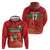 Custom Guadelope Football Hoodie Basse Terre Red Style