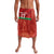 Custom Guadelope Football Lavalava Basse Terre Red Style