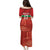 Custom Guadelope Football Puletasi Basse Terre Red Style