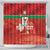 Custom Guadelope Football Shower Curtain Basse Terre Red Style