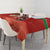 Custom Guadelope Football Tablecloth Basse Terre Red Style