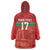 Custom Guadelope Football Wearable Blanket Hoodie Basse Terre Red Style