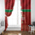 Custom Guadelope Football Window Curtain Basse Terre Red Style