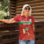 Custom Guadelope Football Women Polo Shirt Basse Terre Red Style