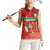 Custom Guadelope Football Women Sleeveless Polo Shirt Basse Terre Red Style