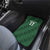 Custom Guadelope Football Car Mats Basse Terre Green Style