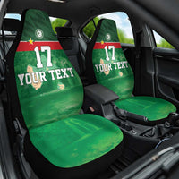 Custom Guadelope Football Car Seat Cover Basse Terre Green Style