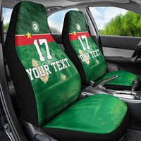 Custom Guadelope Football Car Seat Cover Basse Terre Green Style