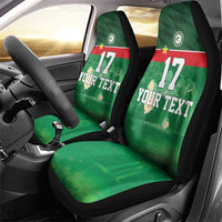 Custom Guadelope Football Car Seat Cover Basse Terre Green Style