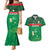 Custom Guadelope Football Couples Matching Mermaid Dress and Hawaiian Shirt Basse Terre Green Style