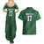 Custom Guadelope Football Couples Matching Summer Maxi Dress and Hawaiian Shirt Basse Terre Green Style