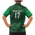 Custom Guadelope Football Family Matching Mermaid Dress and Hawaiian Shirt Basse Terre Green Style