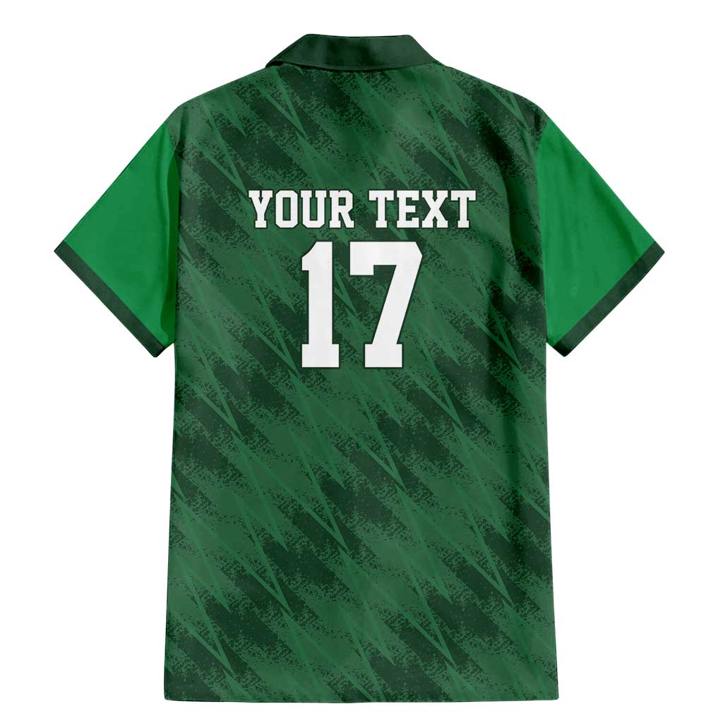 Custom Guadelope Football Family Matching Mermaid Dress and Hawaiian Shirt Basse Terre Green Style