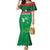 Custom Guadelope Football Family Matching Mermaid Dress and Hawaiian Shirt Basse Terre Green Style