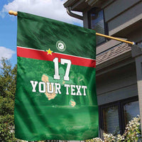 Custom Guadelope Football Garden Flag Basse Terre Green Style