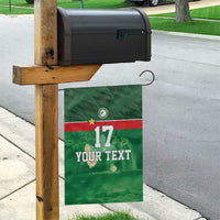 Custom Guadelope Football Garden Flag Basse Terre Green Style