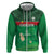 Custom Guadelope Football Hoodie Basse Terre Green Style