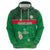 Custom Guadelope Football Hoodie Basse Terre Green Style