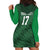 Custom Guadelope Football Hoodie Dress Basse Terre Green Style
