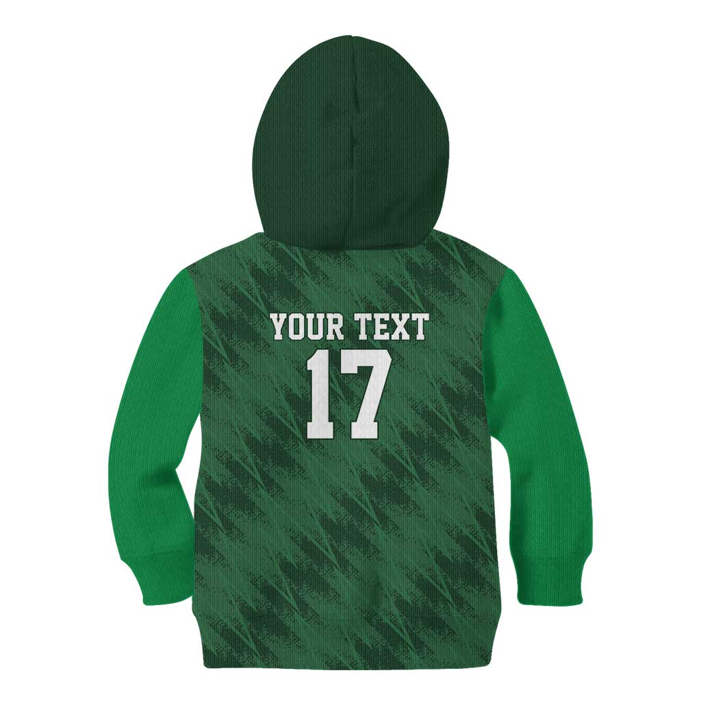 Custom Guadelope Football Kid Hoodie Basse Terre Green Style