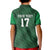 Custom Guadelope Football Kid Polo Shirt Basse Terre Green Style