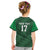 Custom Guadelope Football Kid T Shirt Basse Terre Green Style