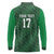 Custom Guadelope Football Long Sleeve Polo Shirt Basse Terre Green Style