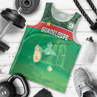 Custom Guadelope Football Men Tank Top Basse Terre Green Style
