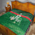 Custom Guadelope Football Quilt Basse Terre Green Style