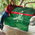 Custom Guadelope Football Quilt Basse Terre Green Style