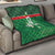 Custom Guadelope Football Quilt Basse Terre Green Style