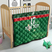 Custom Guadelope Football Quilt Basse Terre Green Style