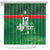 Custom Guadelope Football Shower Curtain Basse Terre Green Style