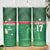 Custom Guadelope Football Skinny Tumbler Basse Terre Green Style