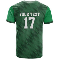 Custom Guadelope Football T Shirt Basse Terre Green Style