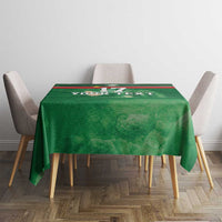 Custom Guadelope Football Tablecloth Basse Terre Green Style