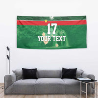Custom Guadelope Football Tapestry Basse Terre Green Style