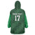 Custom Guadelope Football Wearable Blanket Hoodie Basse Terre Green Style