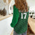 Custom Guadelope Football Women Casual Shirt Basse Terre Green Style