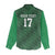 Custom Guadelope Football Women Casual Shirt Basse Terre Green Style