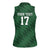 Custom Guadelope Football Women Sleeveless Polo Shirt Basse Terre Green Style