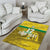 Custom Guadelope Football Area Rug Basse Terre Yellow Style