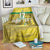 Custom Guadelope Football Blanket Basse Terre Yellow Style