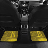 Custom Guadelope Football Car Mats Basse Terre Yellow Style